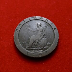 Alternative view of Penny 1797 George III UK