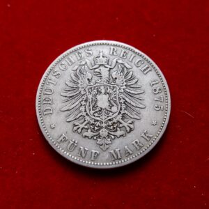 5 mark 1875 Louis II Bavaria Germany