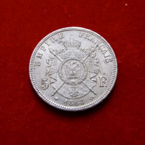 5 francs 1868 BB Napoleon III France